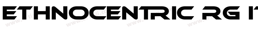 Ethnocentric Rg Ital字体转换